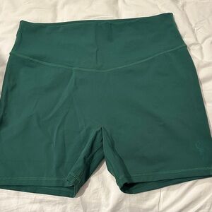 ACTA Green biker Shorts